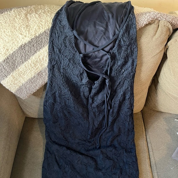 Soprano Navy Blue Dress in size Small - Picture 2 of 2